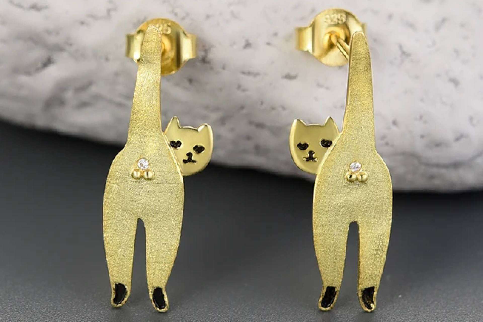 Pendientes artesanales de plata, disponibles en Kitara