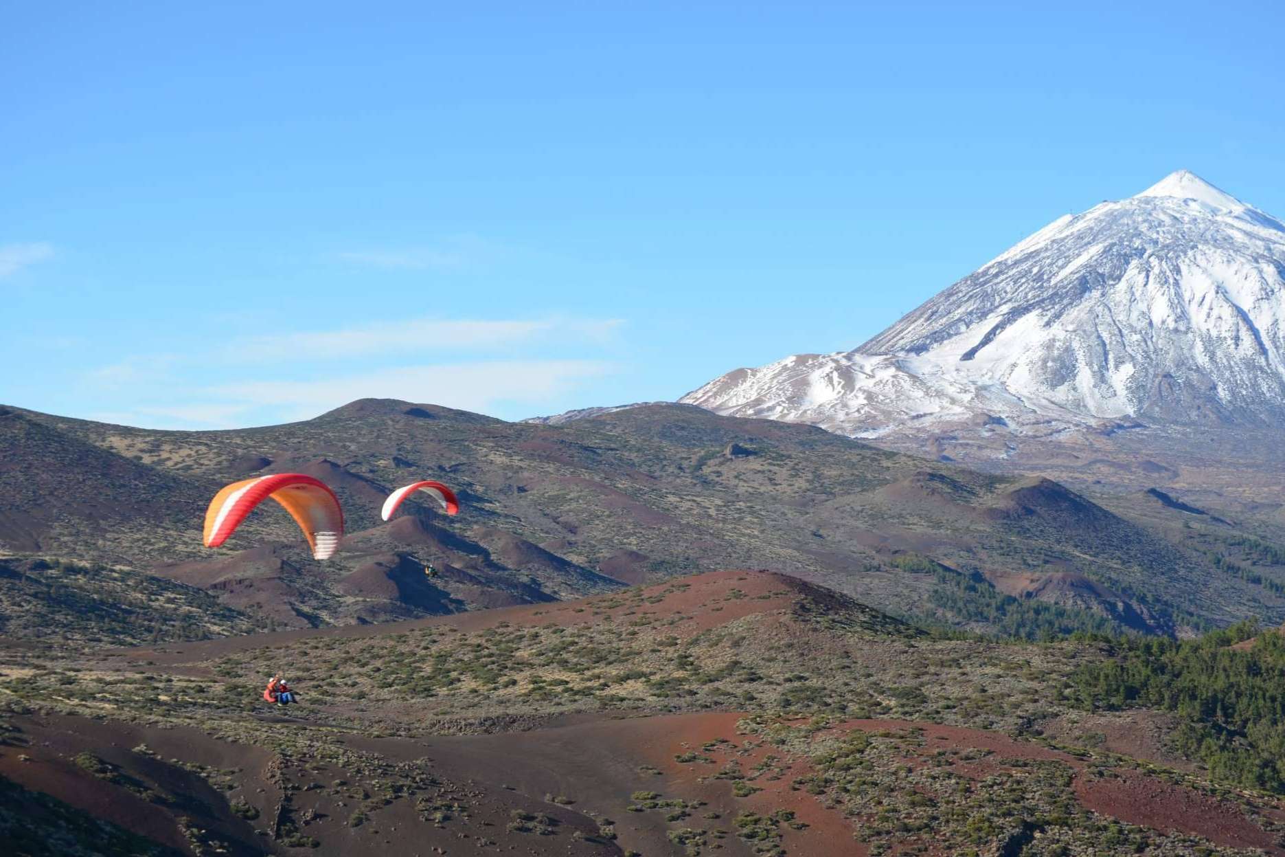Tocar el cielo de Tenerife con la máxima seguridad, con Tenerfly