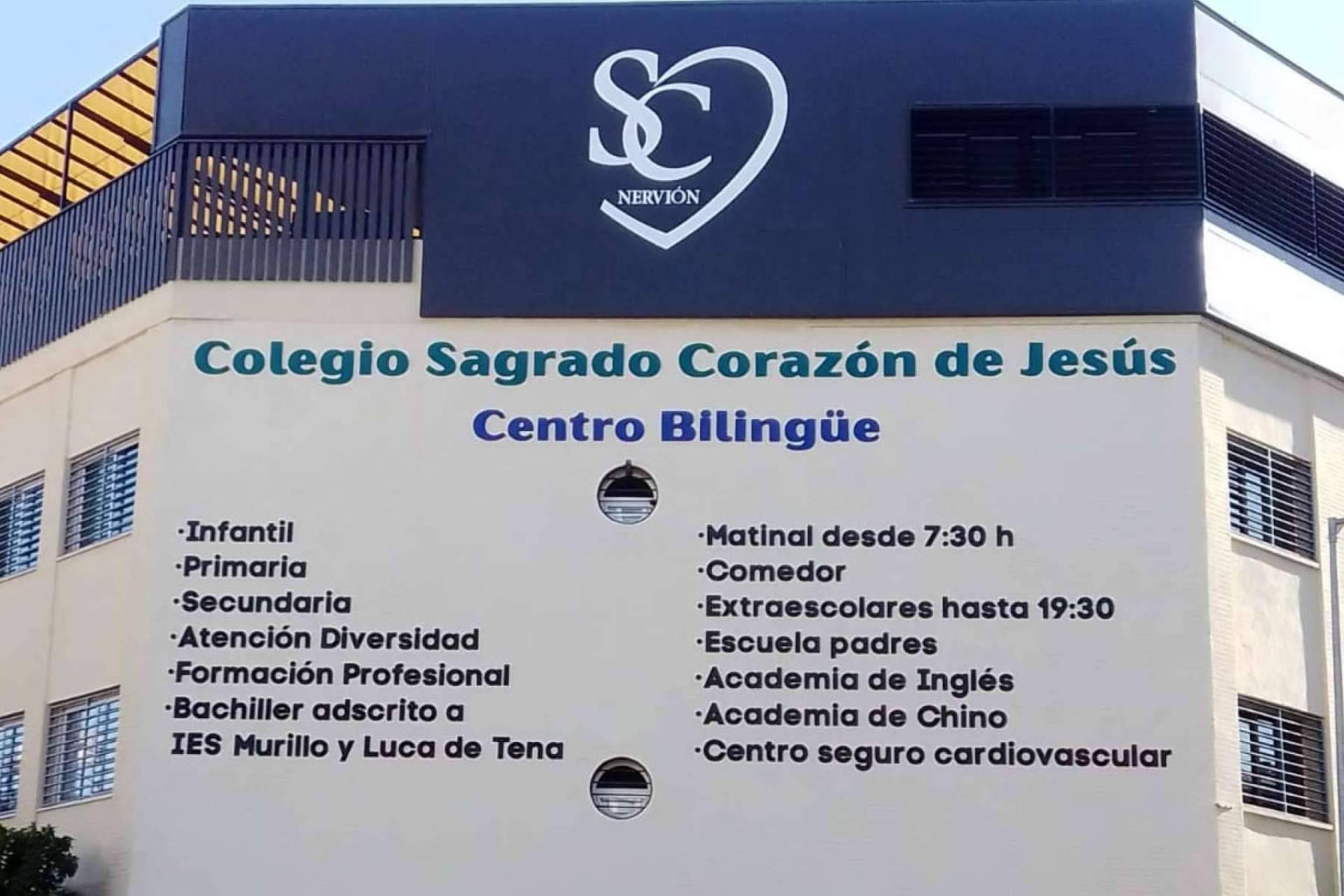 En Sevilla se encuentra el colegio bilingüe de educación integral y excelencia Sagrado Corazón de Jesús