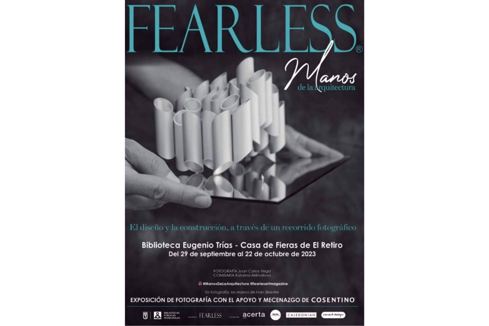 En motivo del Día Internacional de la Arquitectural, el Parque de Retiro acoge Manos de la Arquitectura, la exposición de fotografía de la revista FEARLESS®