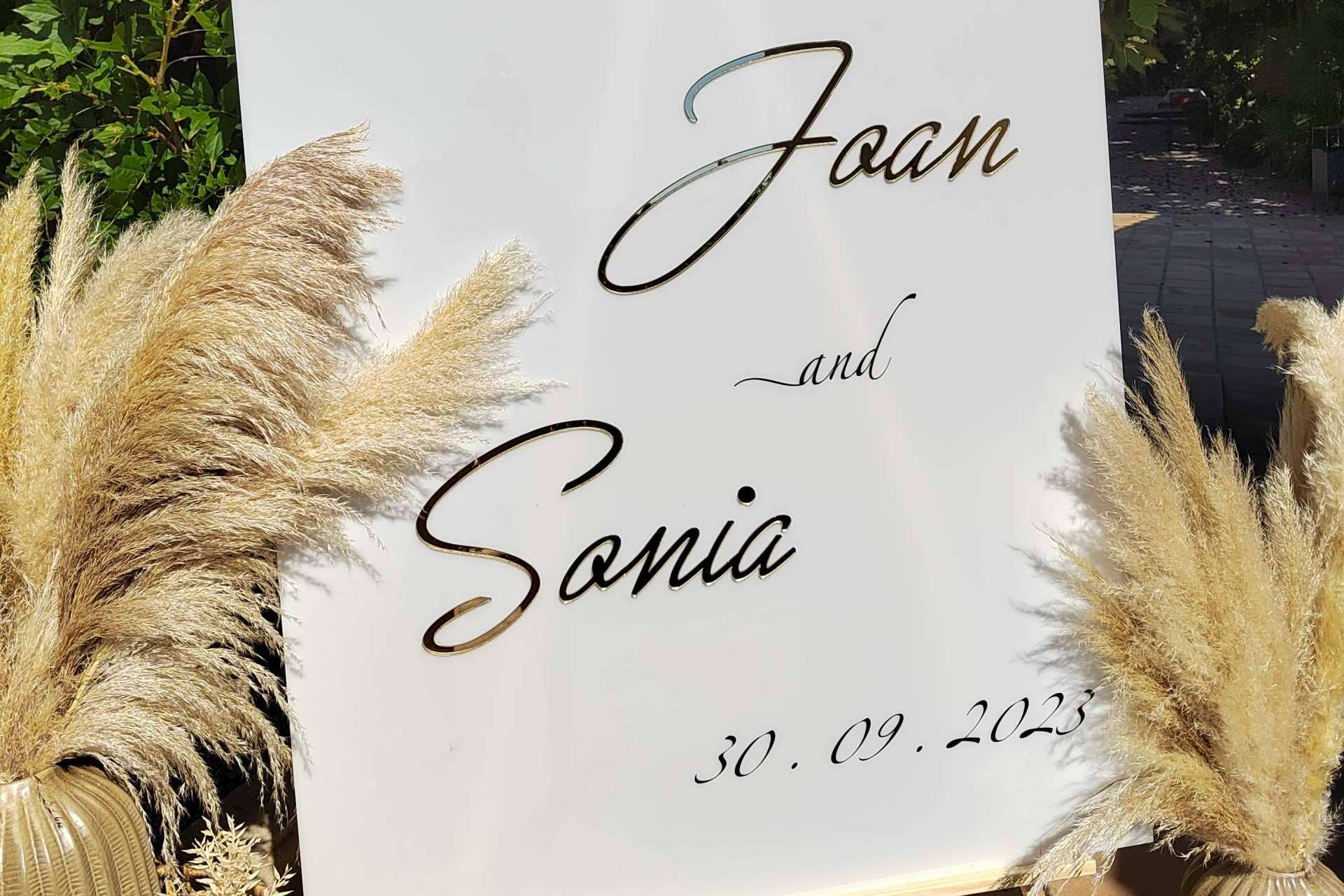 Personalizar productos para bodas con los detalles de Arte Molón