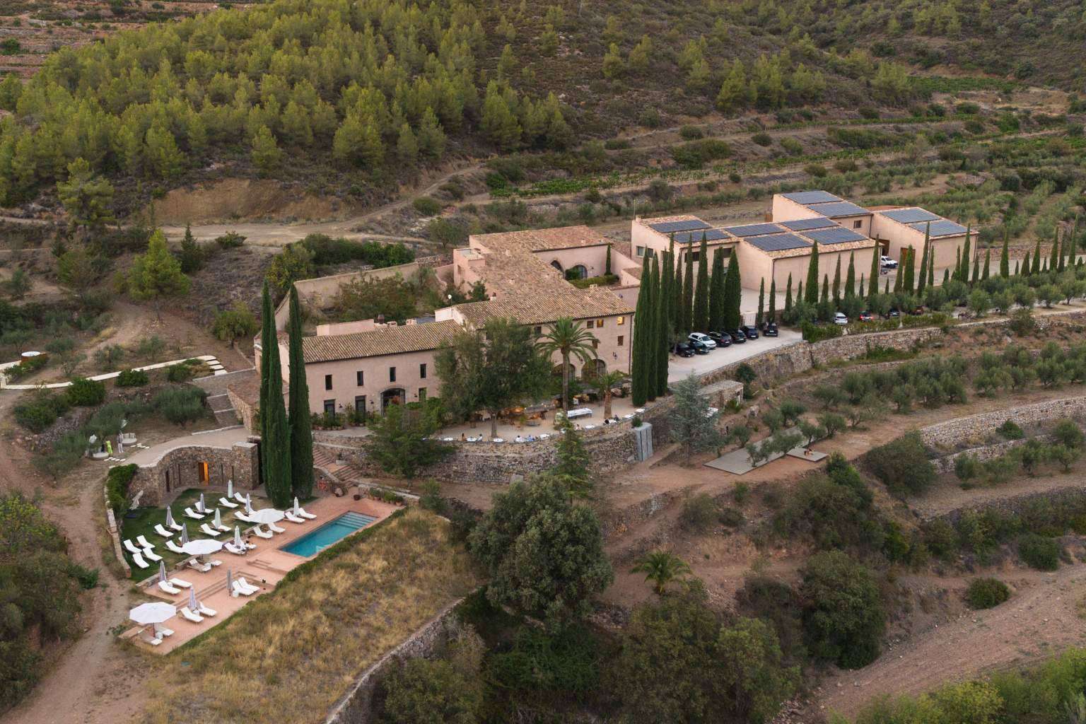 Alojarse en un hotel romántico en Calaluña como el Hotel Terra Dominicata