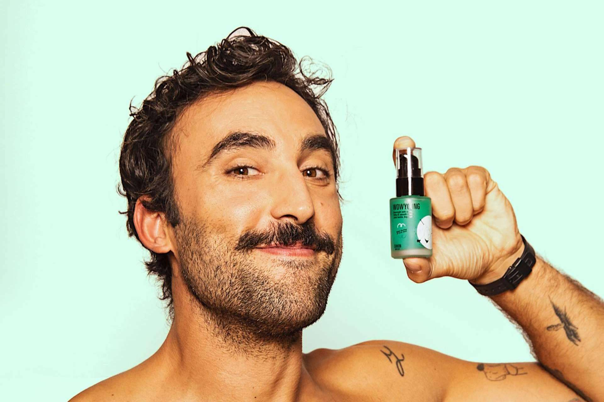 Siwon y su catálogo de skincare masculino