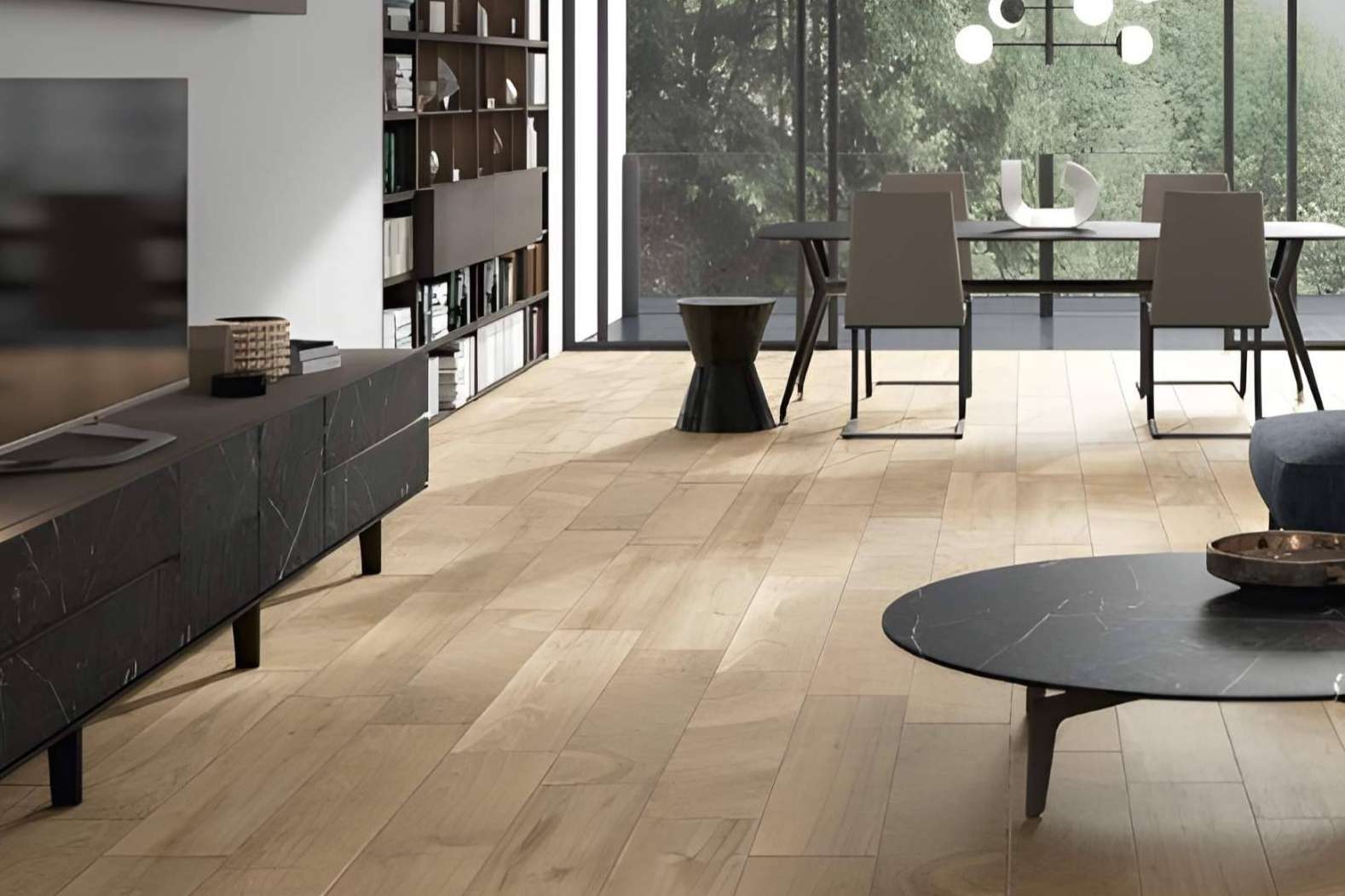 Las ventajas y cuidados de los suelos porcelánicos imitación madera que ofrece Mundo Cerámicas