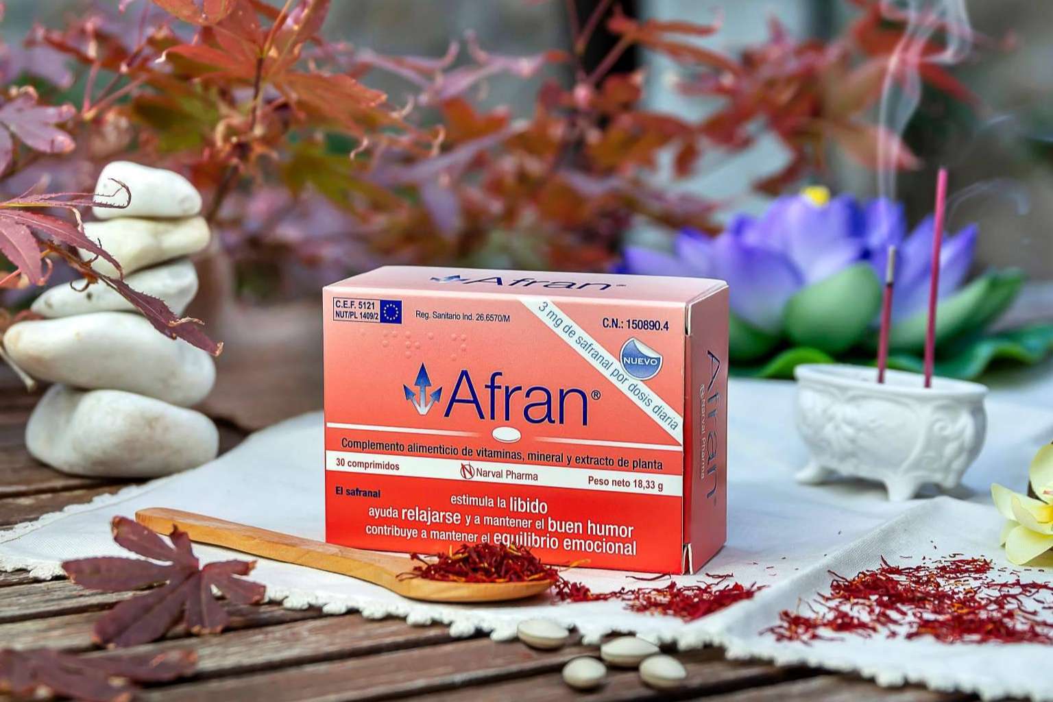 Afran contribuye a conseguir un equilibrio emocional