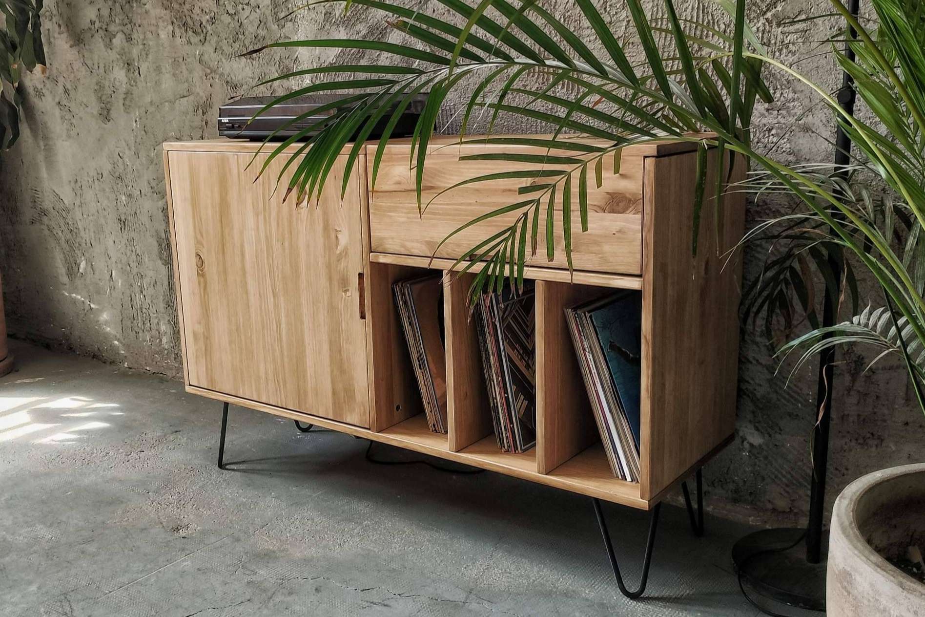 Guía para escoger el mueble para tocadiscos perfecto