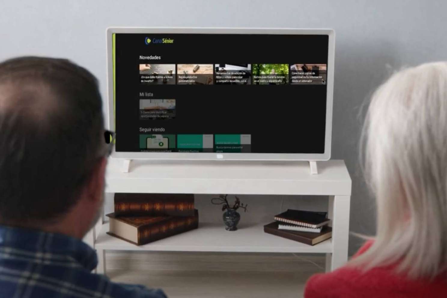 Canal Sénior lanza la primera plataforma de entretenimiento para séniors en Smart TV