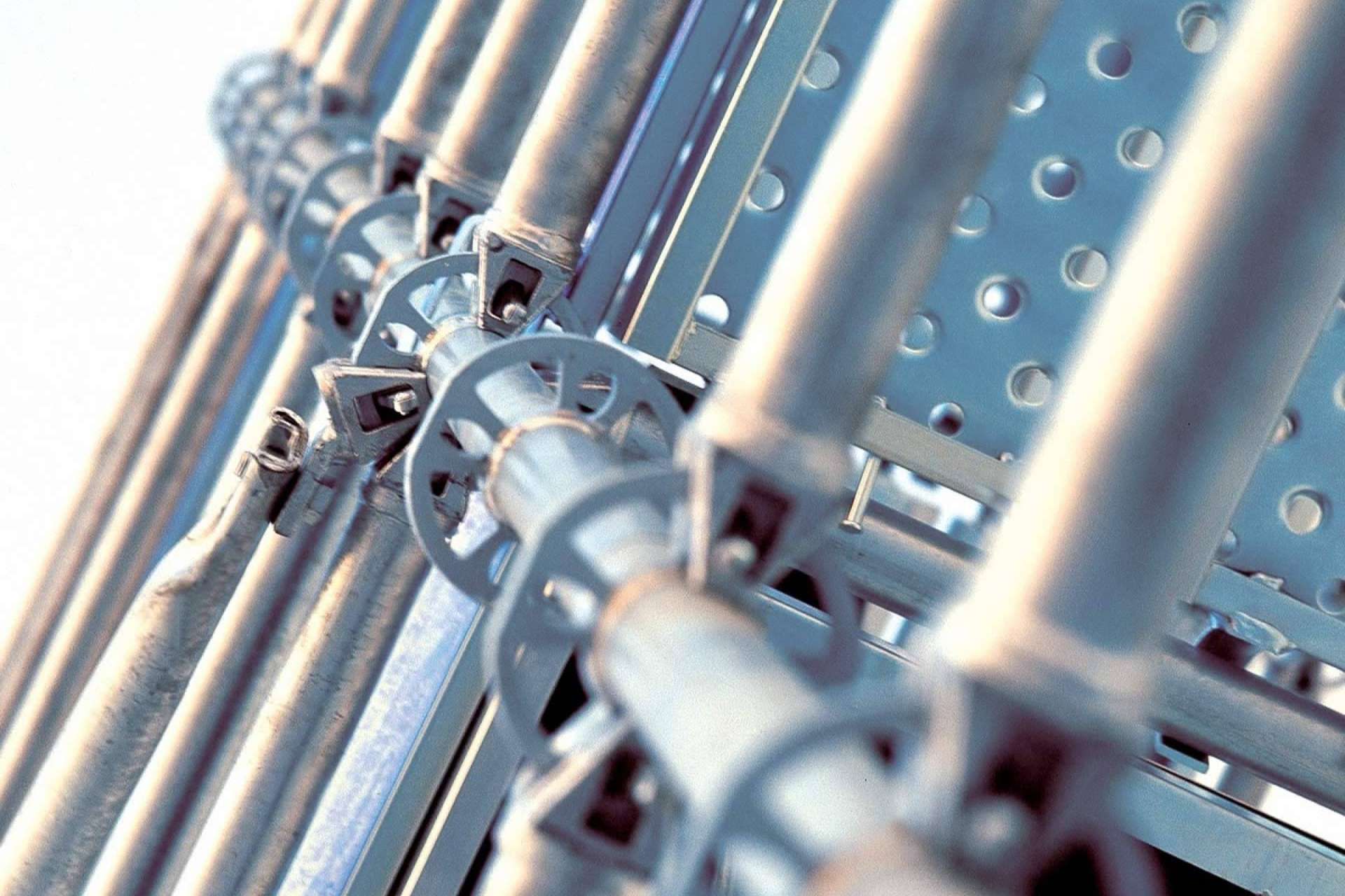 Los andamios europeos de acero de IBERANDAMIOS facilitan la logística en el sector de la construcción