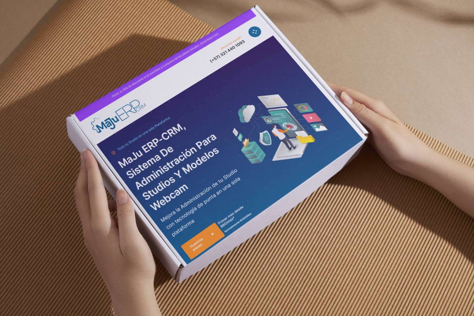 Transformar la gestión de estudios webcam, con MaJu ERP-CRM