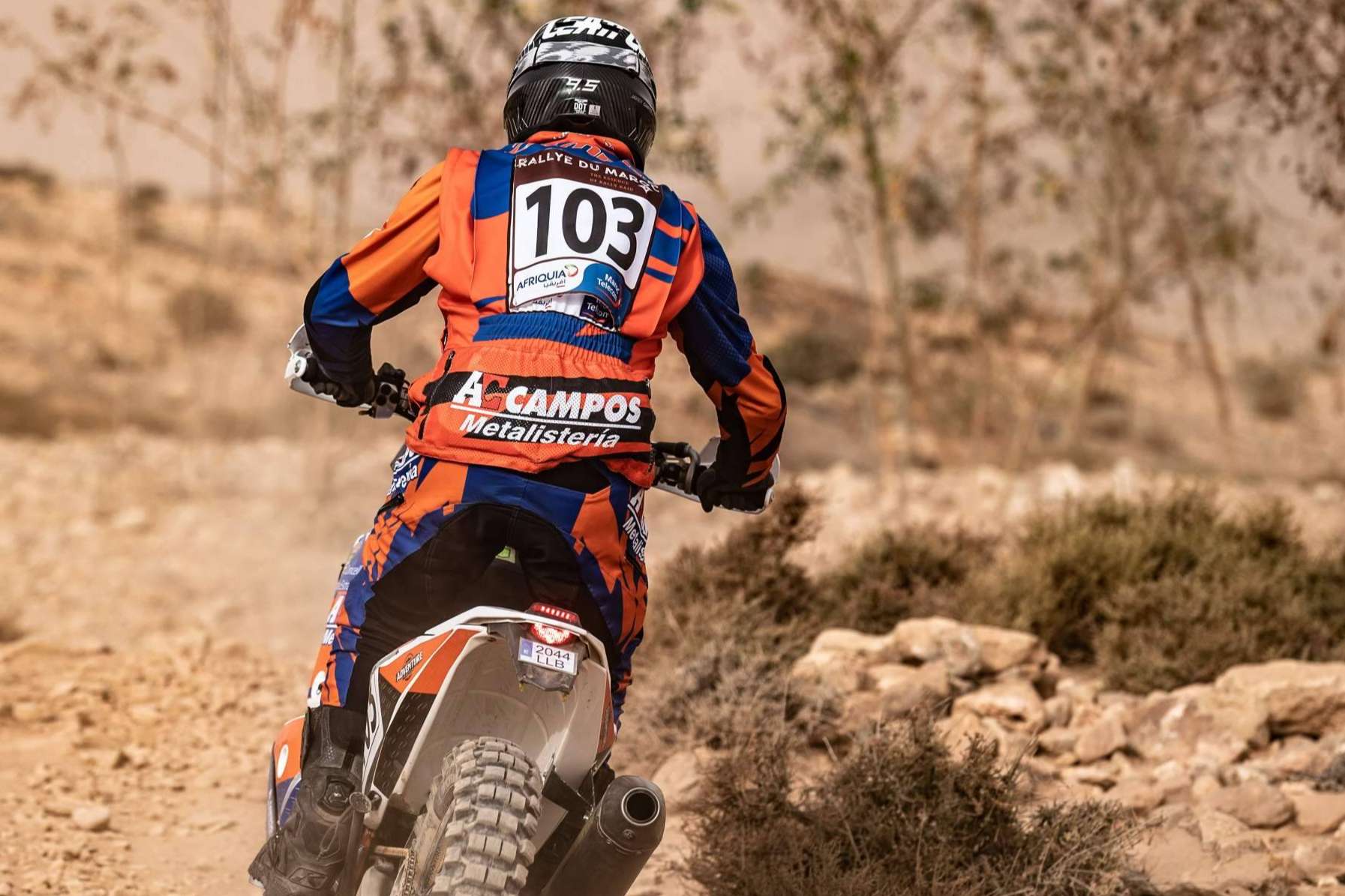 Adhesivos personalizados para motos off road