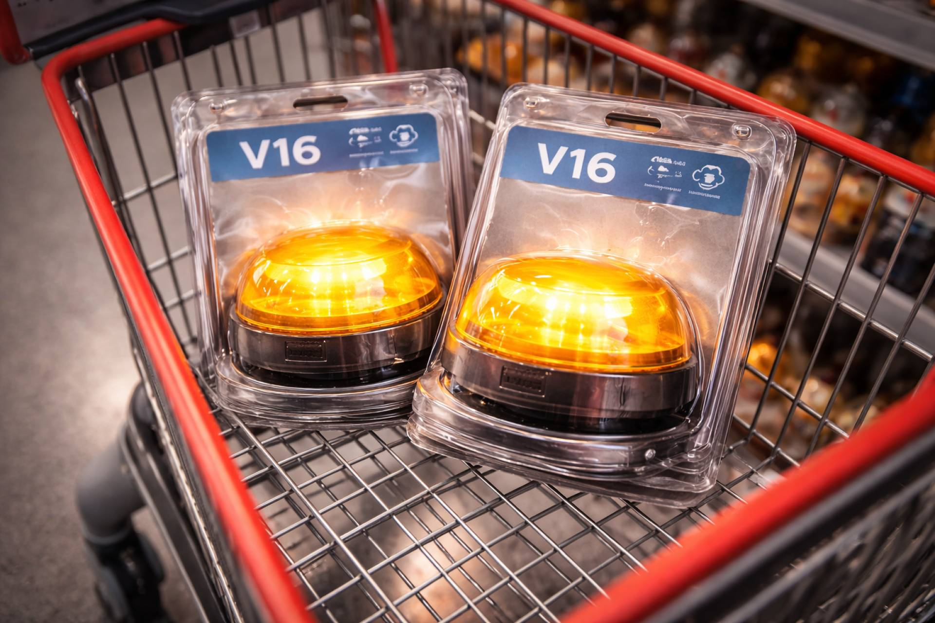 V16 conectada en 2026; qué cambia el 1 de enero y cómo evitar comprar una baliza que no sirve
