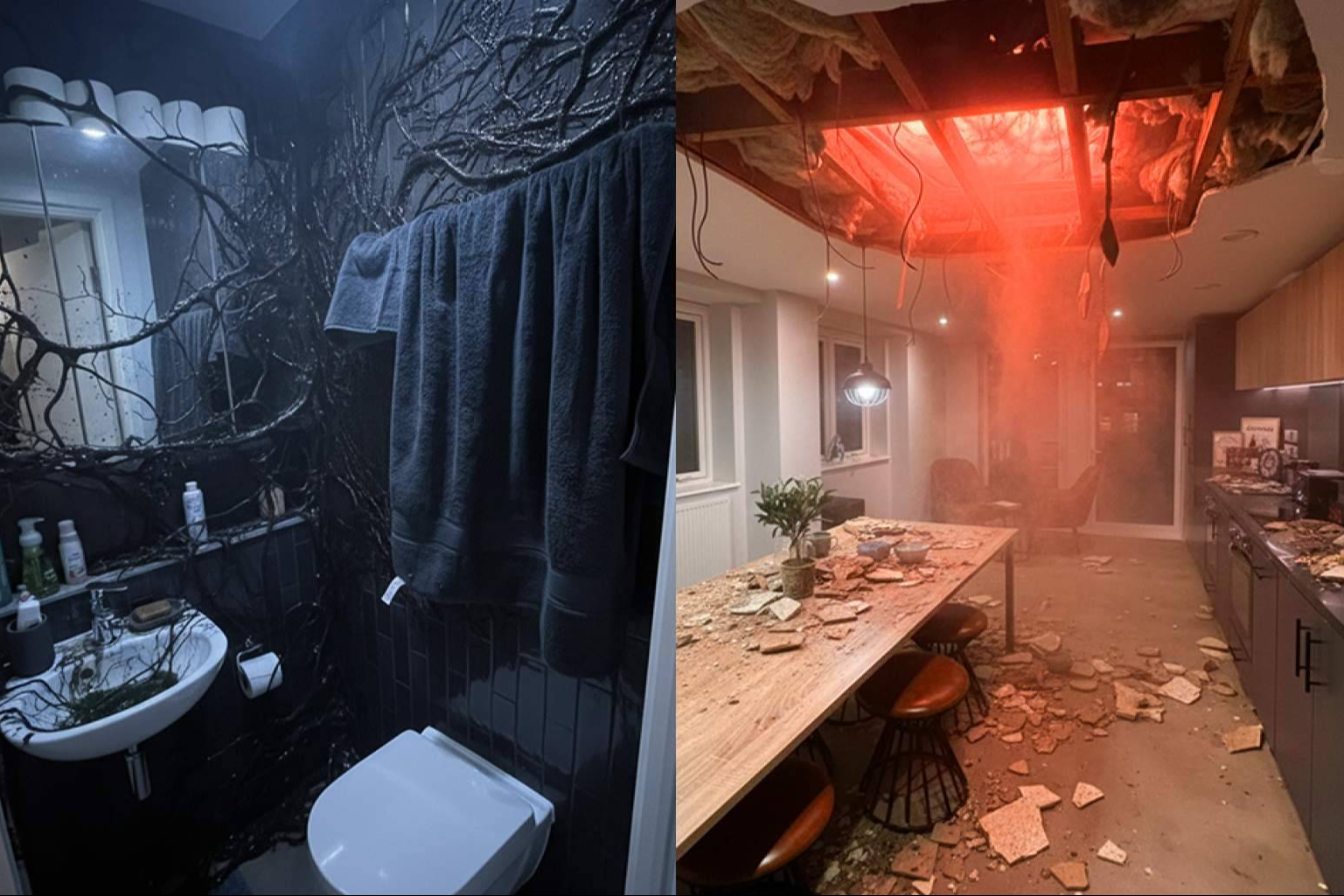 El influencer Hugo Calafer convierte su casa en Stranger Things y desata el caos