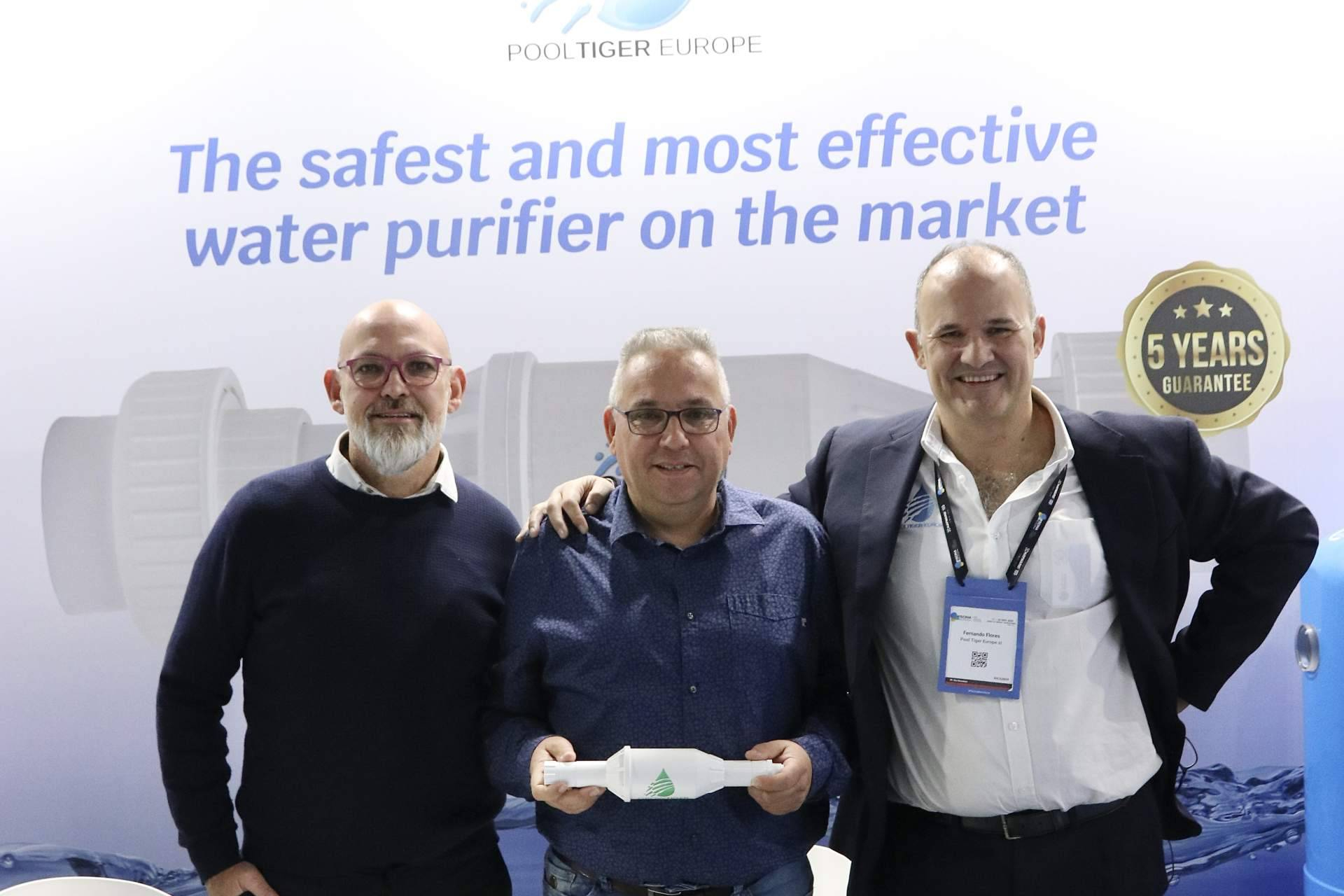 Del 17 al 20 de noviembre, PoolTiger llevo con tremendo éxitos sus innovaciones al mundo de la piscina