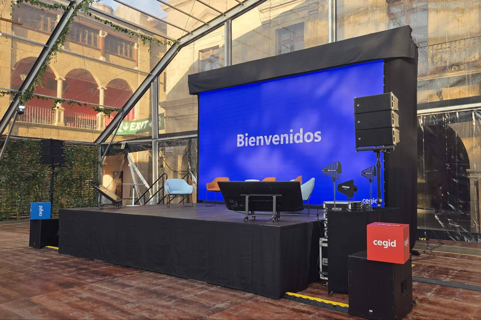Alquiler de tecnología audiovisual para eventos de empresa con ASB Audiovisuals