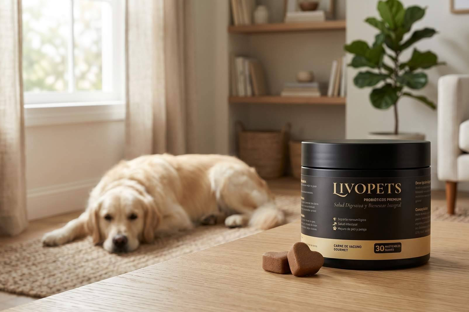 Livopets, la marca de probióticos para perros que apuesta por la ciencia sin humo