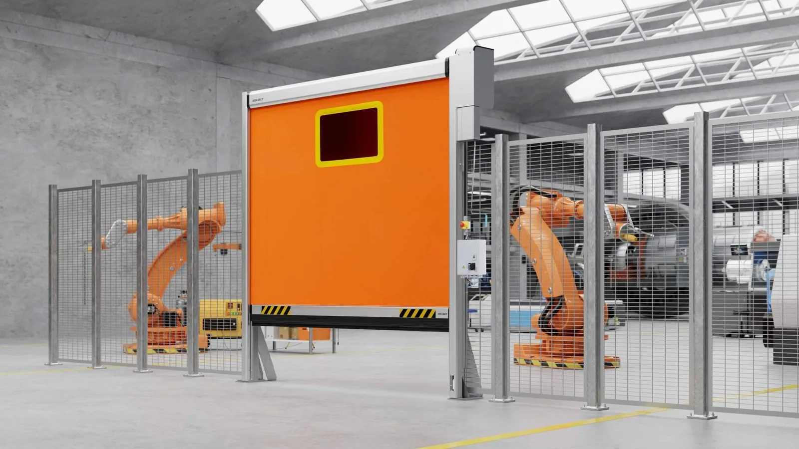 Las puertas rápidas de protección de máquinas, un elemento clave para reforzar la seguridad industrial